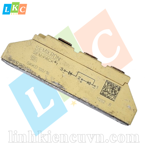 SKKD100/16 Diode chỉnh lưu 100A 1600V tháo máy