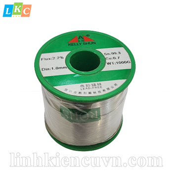 Thiếc KELLY SHUN 99.3% 1.0mm 1000g