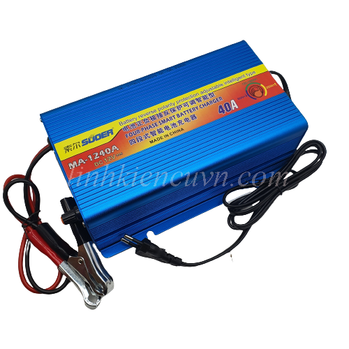 Sạc acquy thông minh SUOER 12V 40A MA-1240A