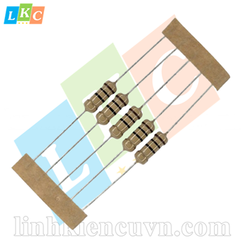 Điện trở 10R 1W 4 vạch chân đồng