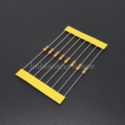 Điện trở chân đồng 150R 1/4W 4 vạch (túi 100c)