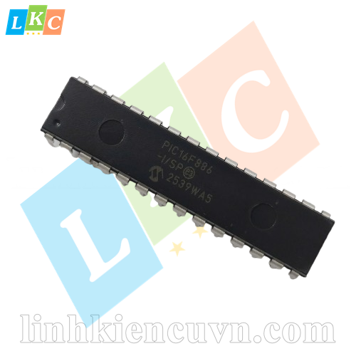 IC PIC16F886-I/SP, 8-bit