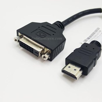 Cáp chuyển đổi HDMI to DVI dây dài 0.2m