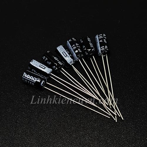 Tụ 47uF 16V (4x7mm)