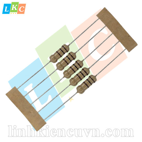 Điện trở 100R 1W 4 vạch chân đồng