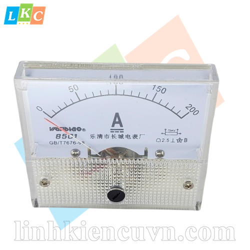 Ampe kế DC 200A 85C1 0-200A