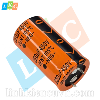 Tụ điện 220uF 450V 25x45mm