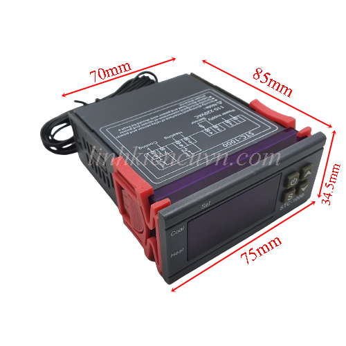 Bộ điều khiển nhiệt độ kỹ thuật số STC-1000 220V