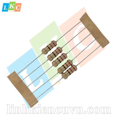Điện trở 22R 1W 4 vạch chân đồng
