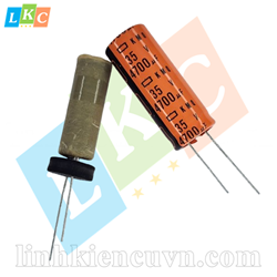 Tụ 4700uF 35V 16x40mm màu cam mới