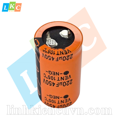 Tụ điện 220uF 450V 25x45mm